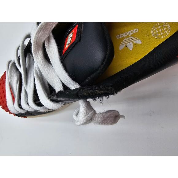 Adidas LEGO Superstar GS Black Red White Big Kids Size 5Y Shoes Sneakers - Picture 12 of 14